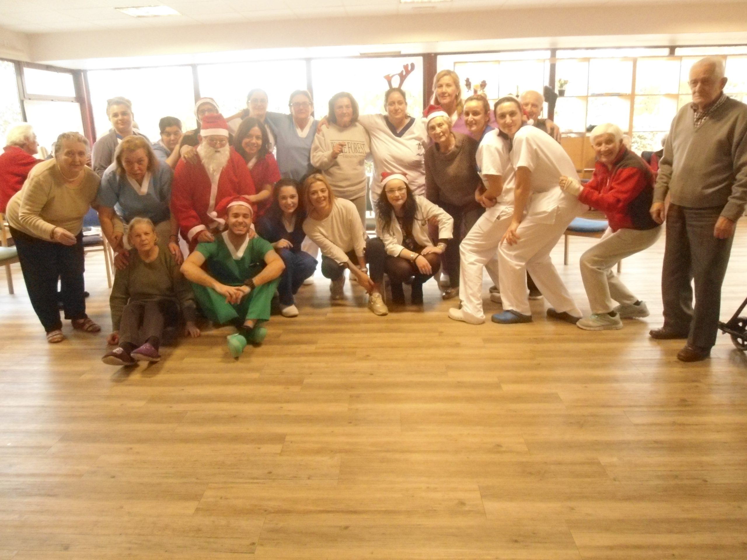 papa noel residencia mayores albertia el moreral