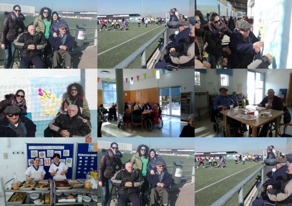 Dia de la Paz residencia mayores alagon albertia