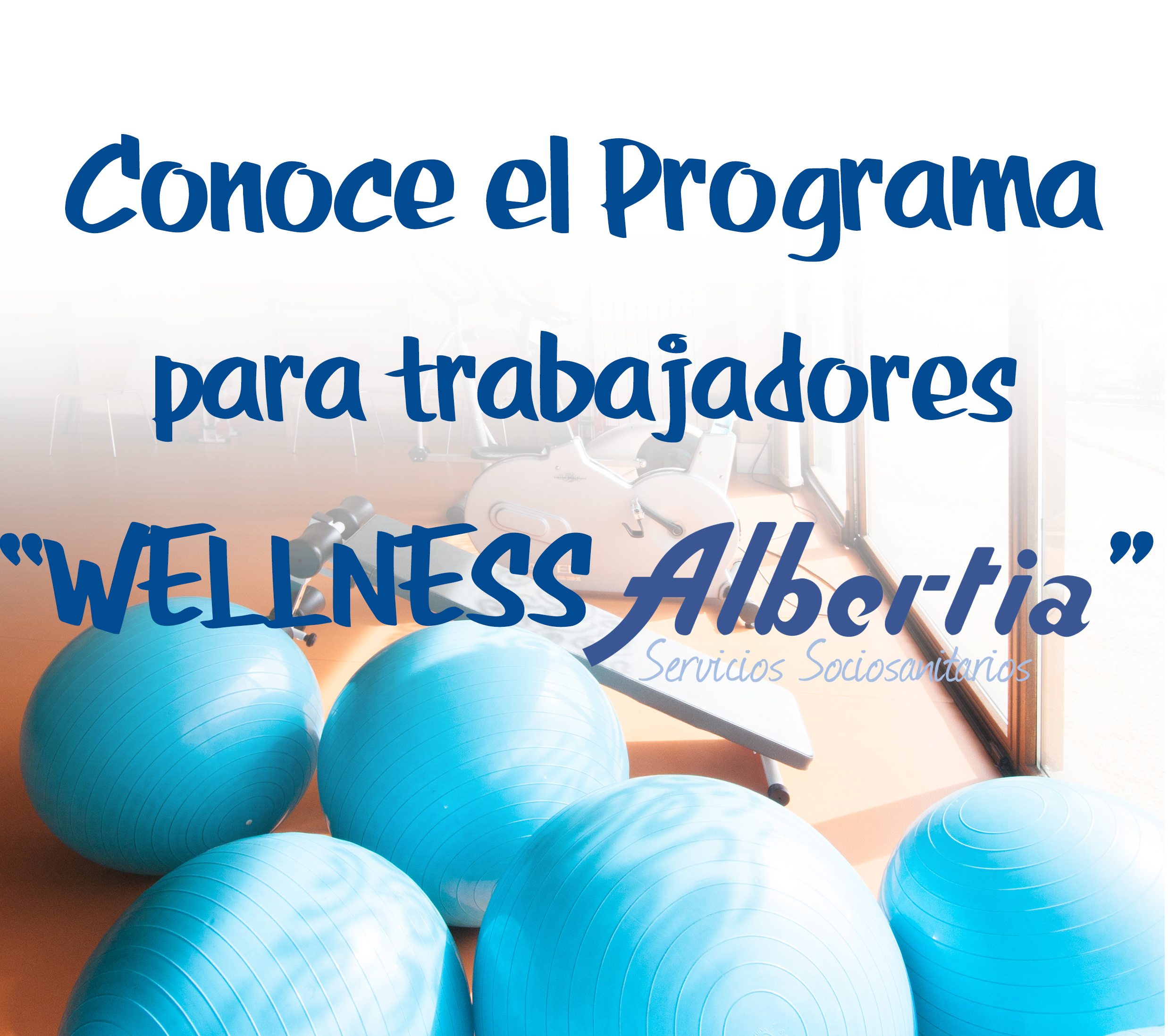 Programa Wellness albertia servicios sociosanitarios residencias mayores