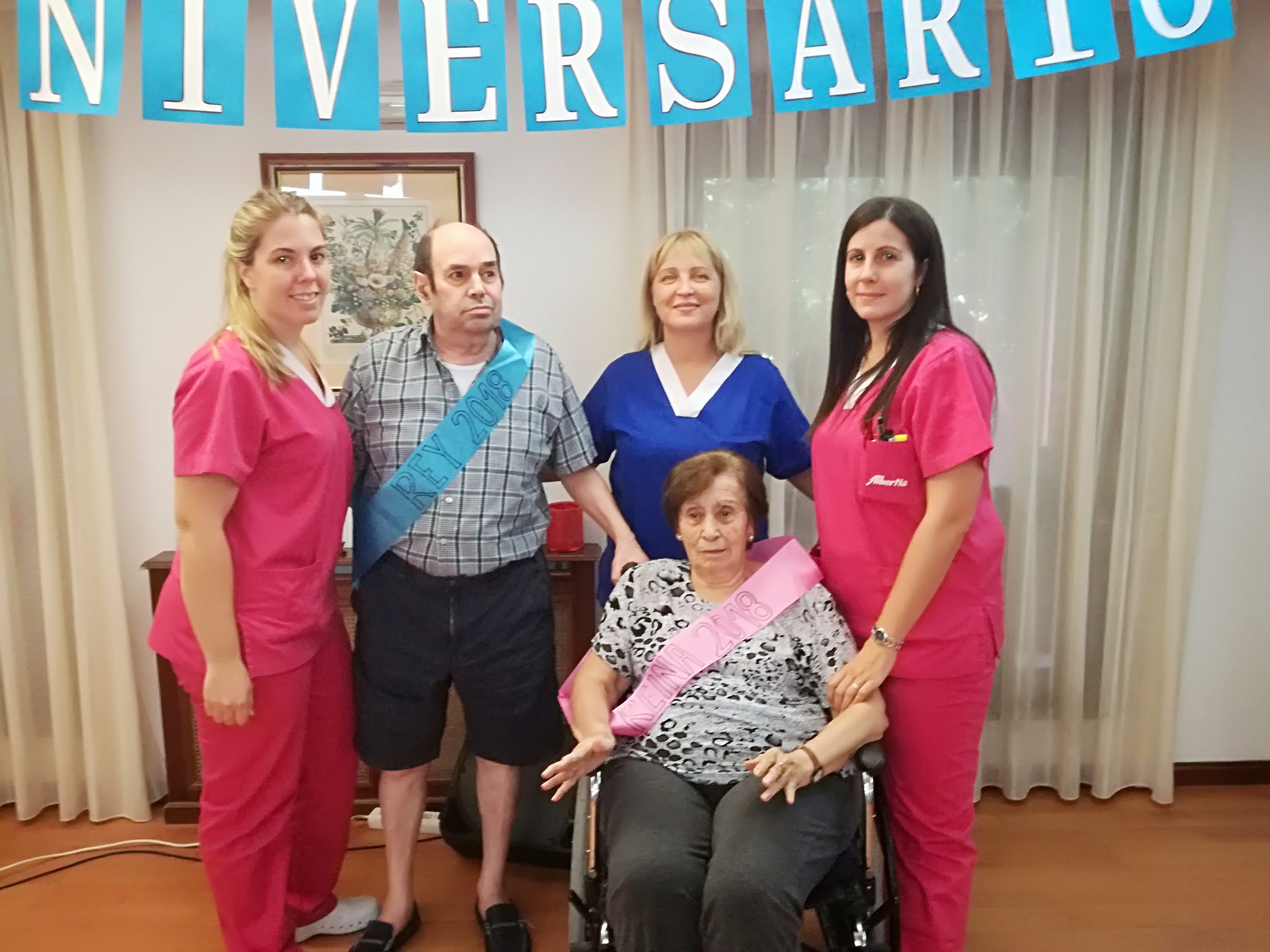 aniversario residencia de mayores albertia las palmeras azuqueca ancianos