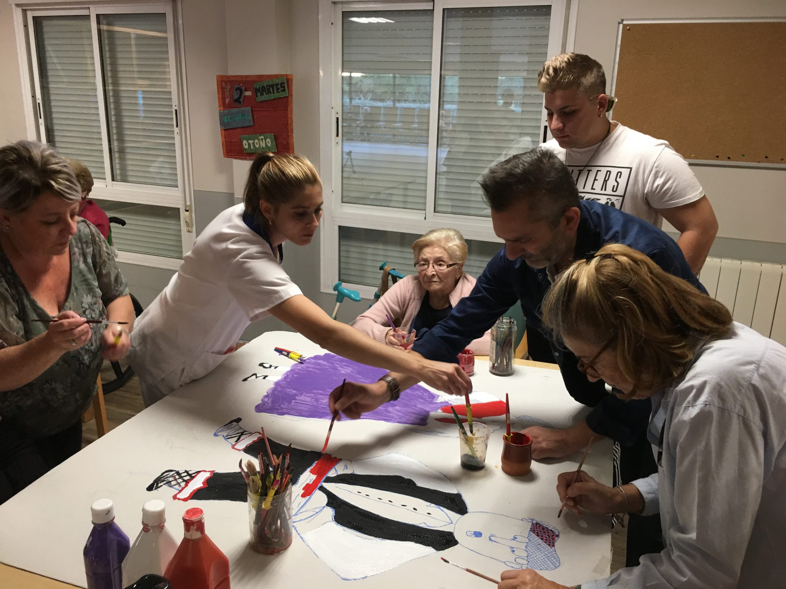 residencia de mayores albertia el moreral fiestas del pilar