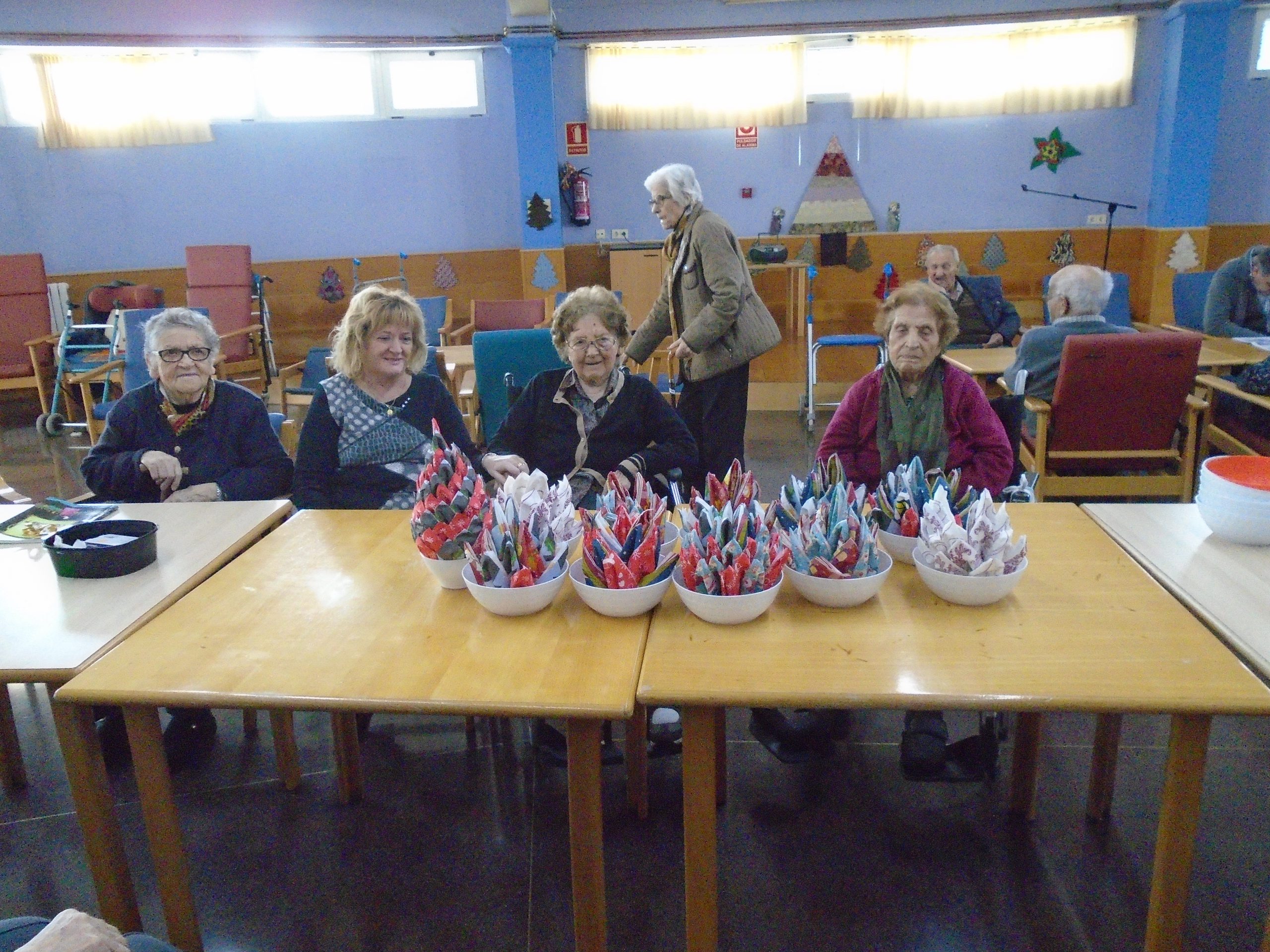 decoracion navidad residencia de mayores albertia barbastro