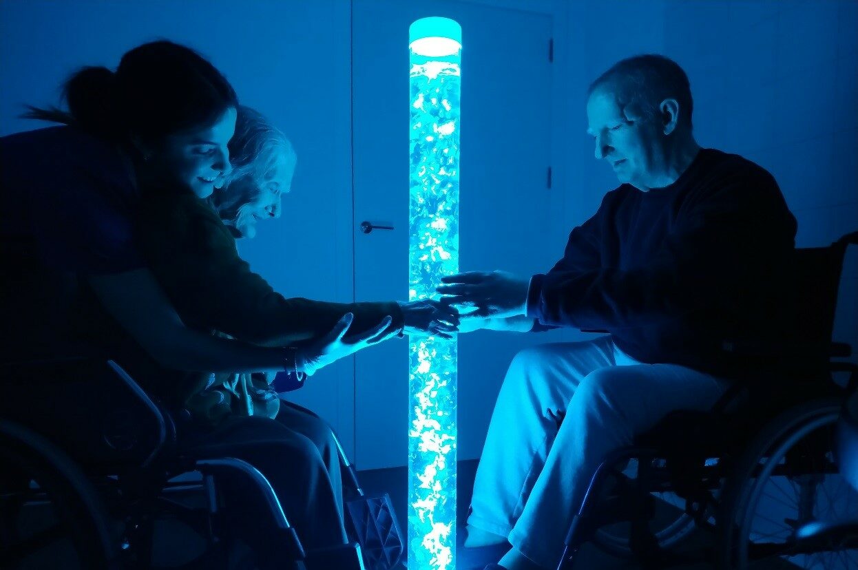 estimulacion sensorial snoezelen residencia de mayores albertia puertollano