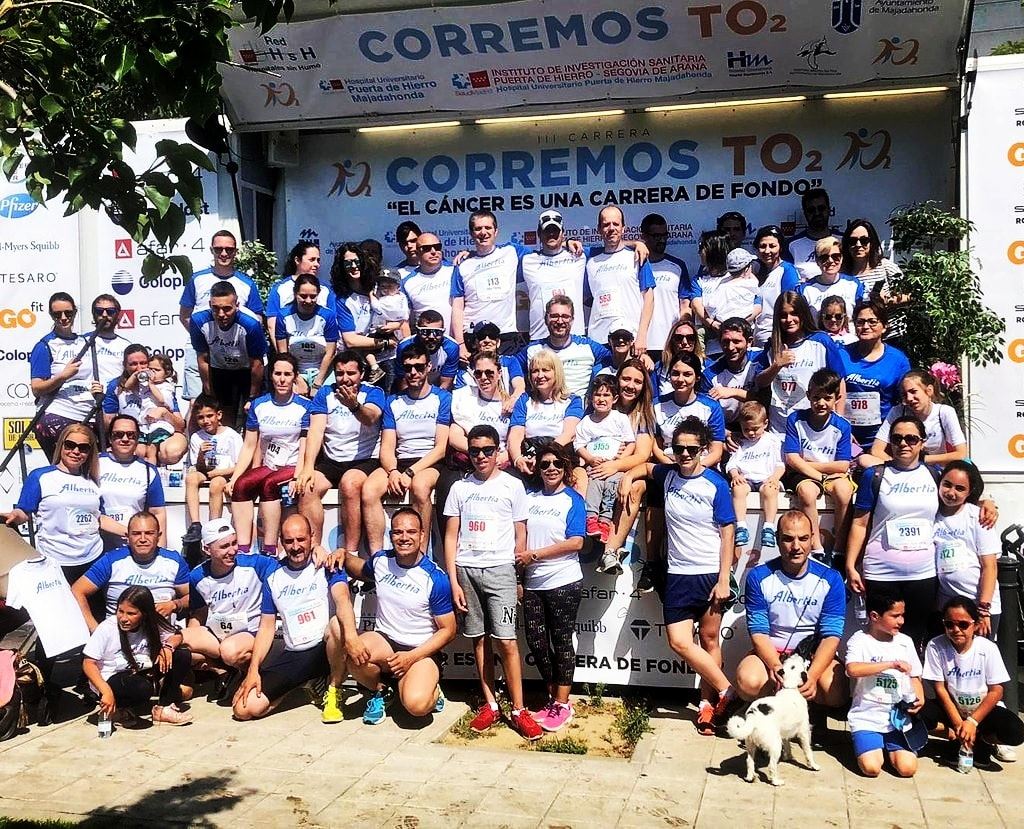 running albertia deporte residencias para mayores majadahonda cuidados sanitarios