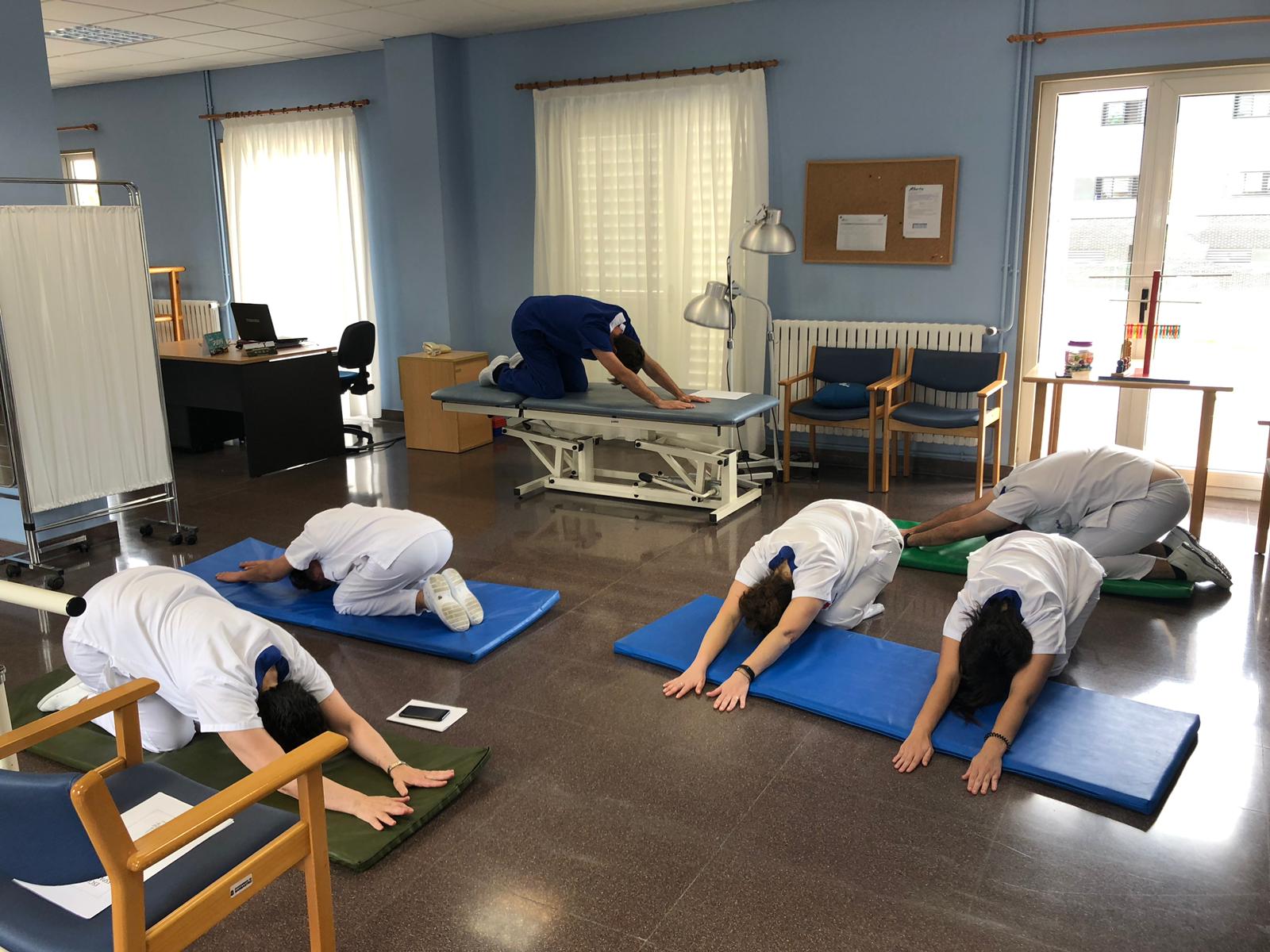 escuela de espalda albertia residencia mayores las huertas barbastro