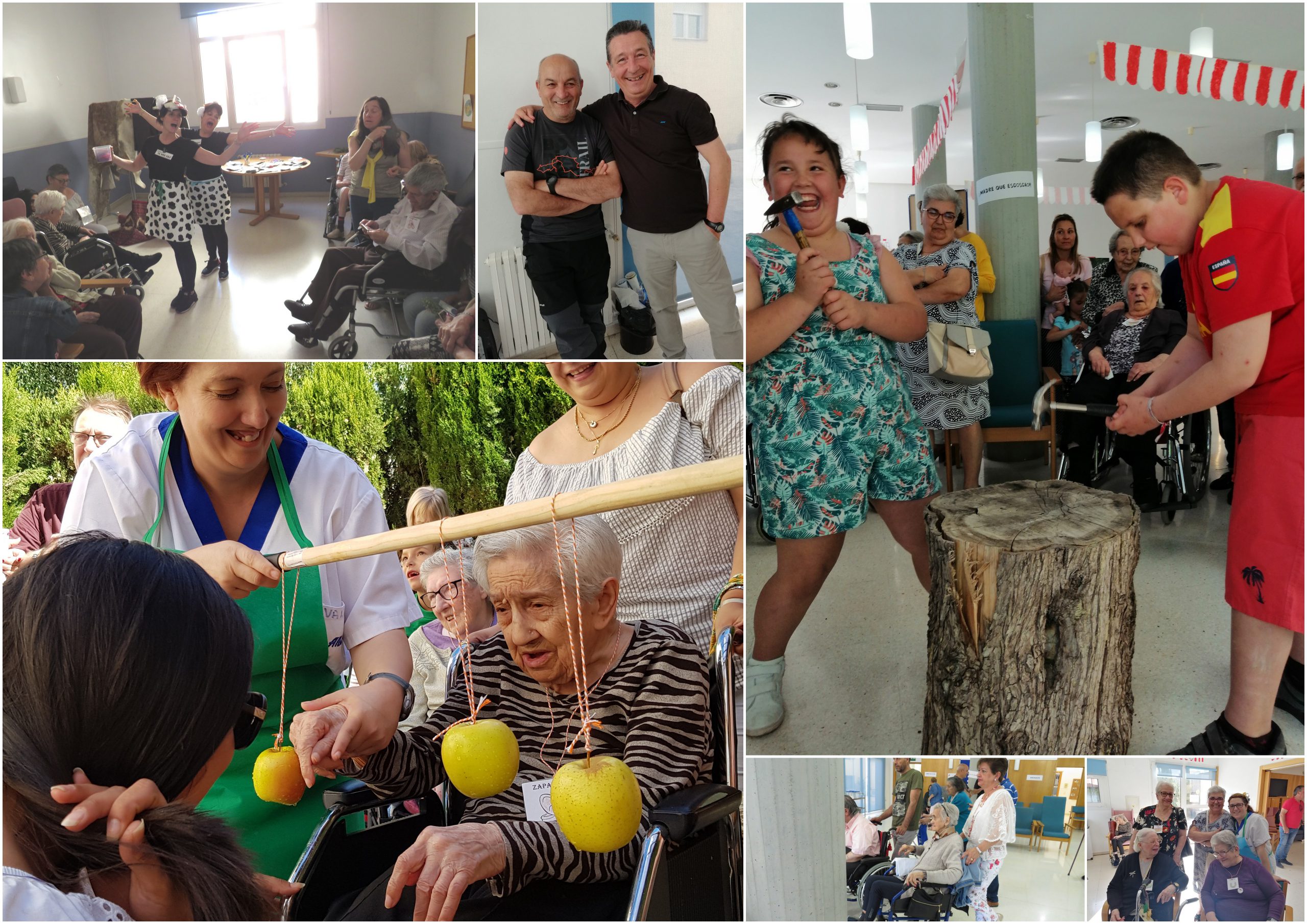 encuentro intergeneracional alagon residencia mayores albertia