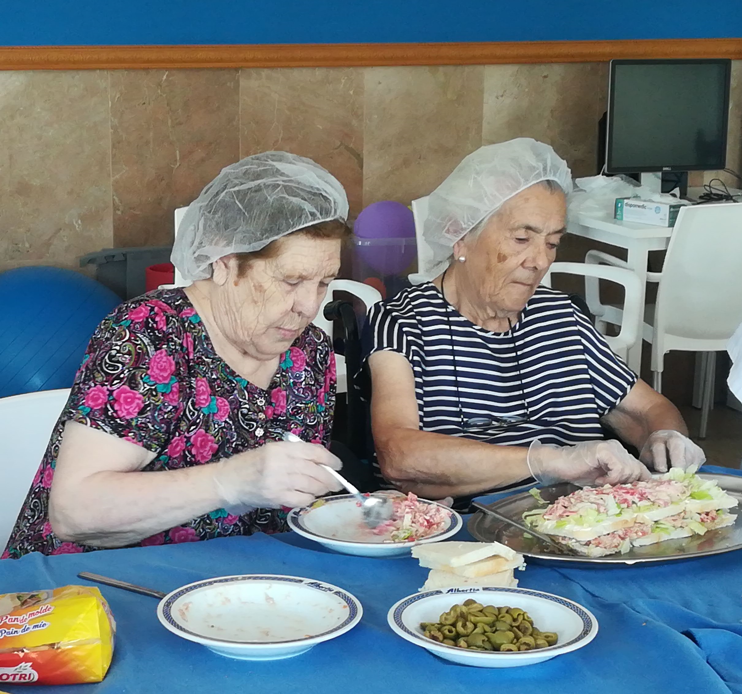 taller de cocina residencia mayores albertia puertollano