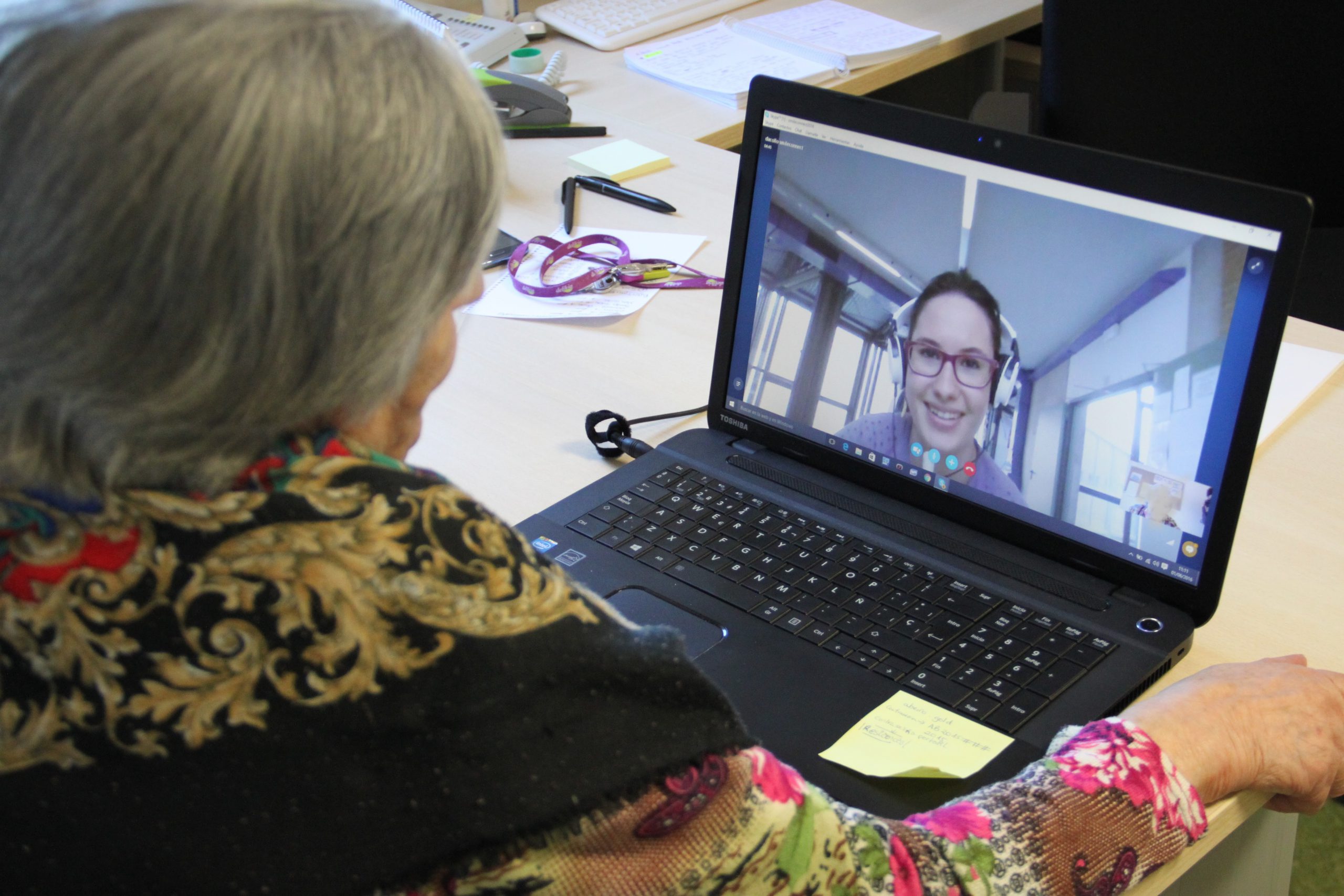 nuevas tecnologias personas mayores residencia albertia lugo