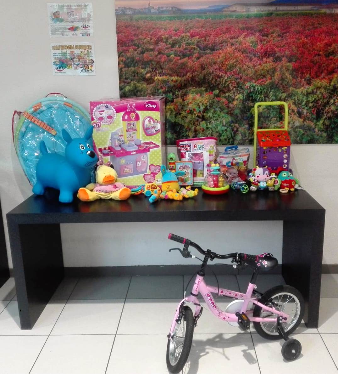 recogida solidario juguetes albertia majadahonda