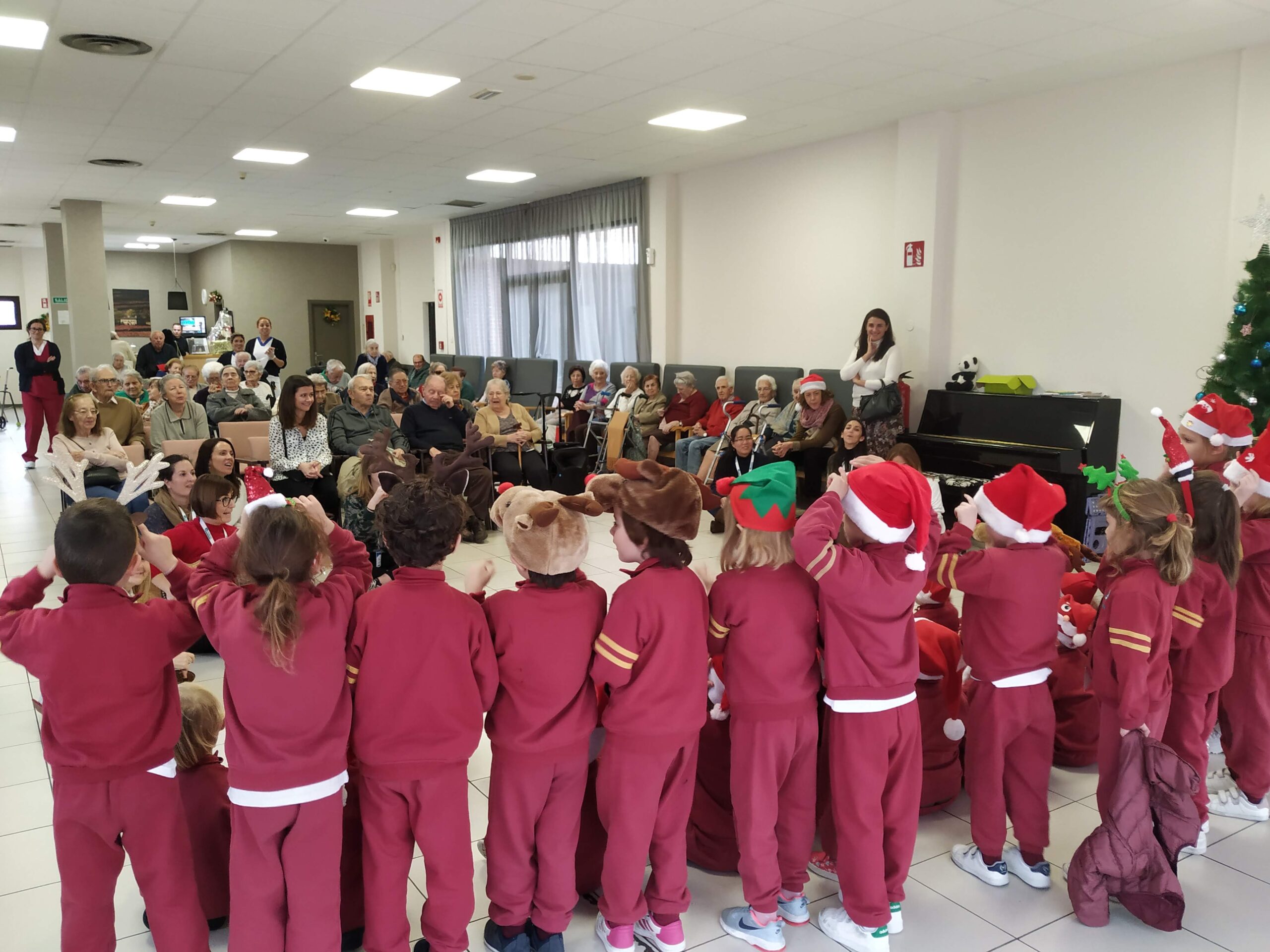 navidad albertia majadahonda residencia mayores