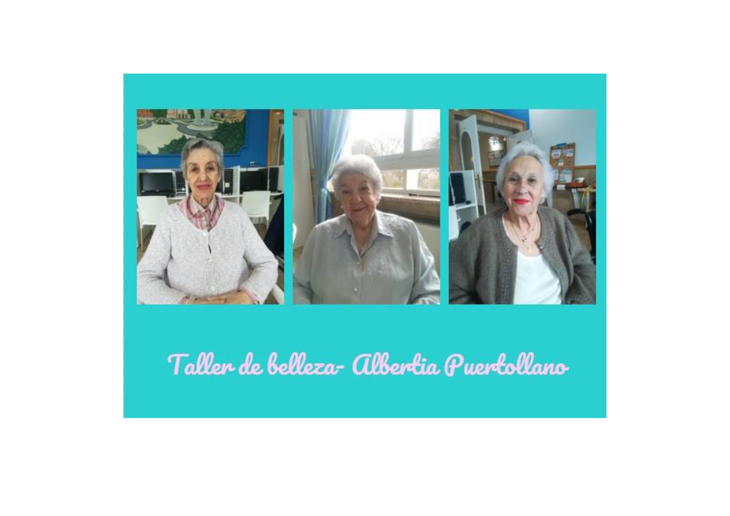 taller de belleza residencia tercera edad puertollano albertia