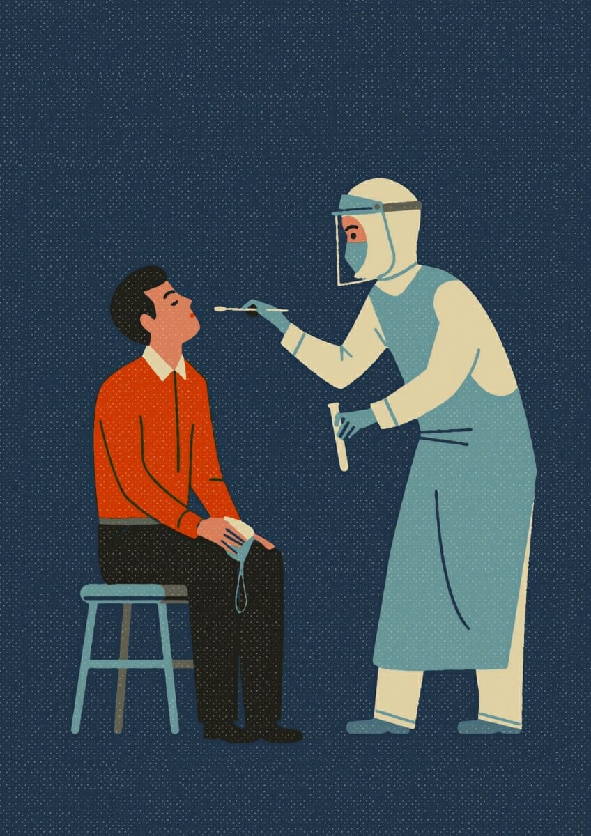 prueba pcr coronavirus residencia albertia mirasierra