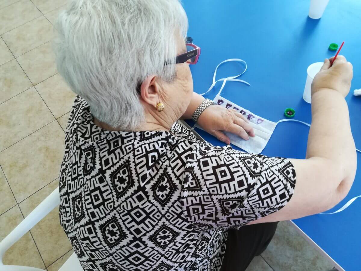 mascarilla personalizada residencia mayores puertollano